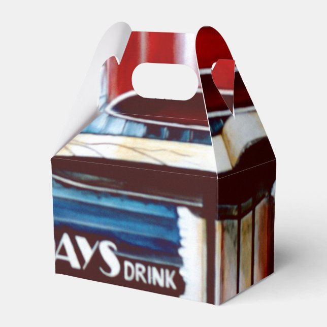 Fat Tuesday's Eve Favor Box (Front Side)