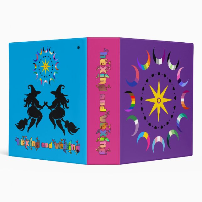 Fat Witches and Queer Moons Binder (Background)