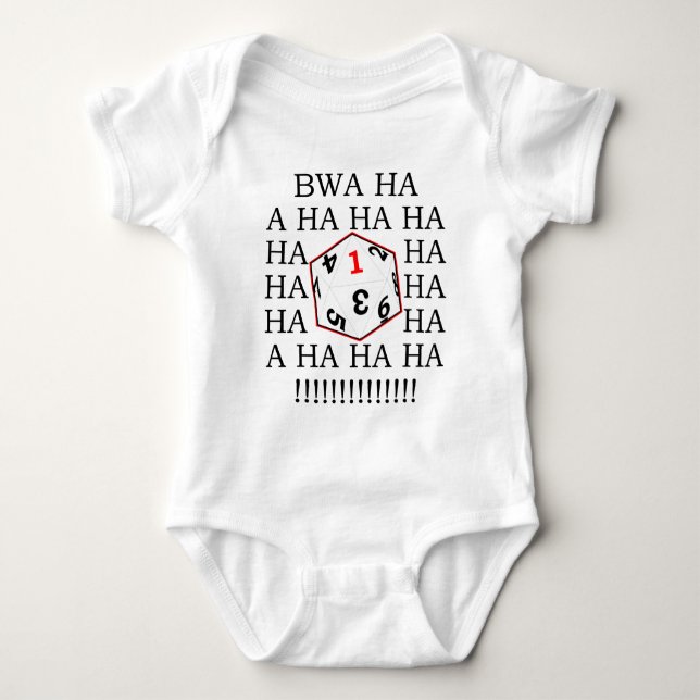 Fatal Roll Baby Bodysuit (Front)