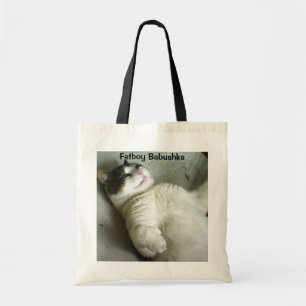 Fatboy Babushka lying down Tote Bag