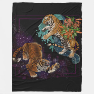 Fate in the Stars Tigers Fleece Blanket