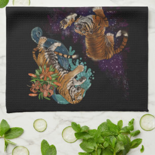 Fate in the Stars Tigers Kitchen Towel