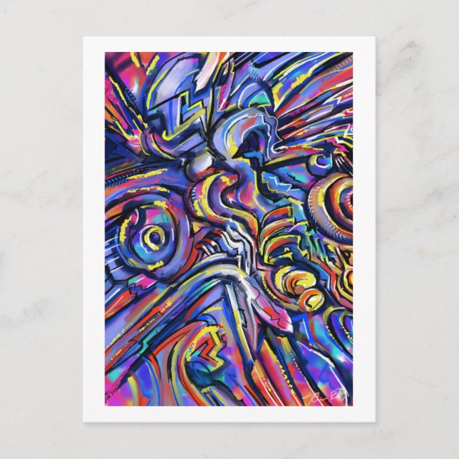 Fate of your destiny-- digital art postcard (Front)
