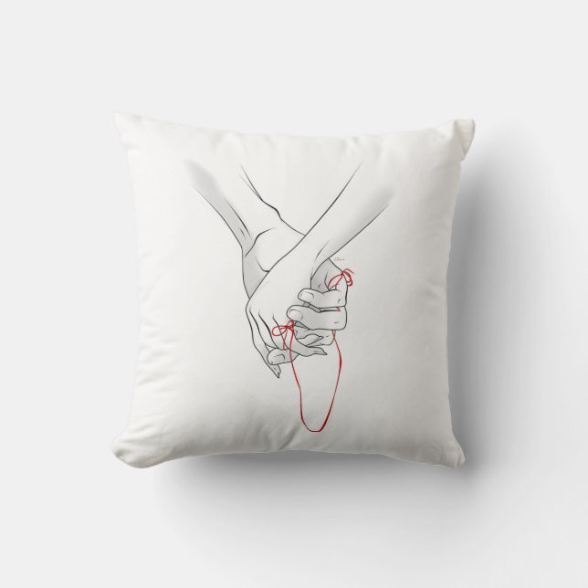 Fate Throw Pillow (Front)