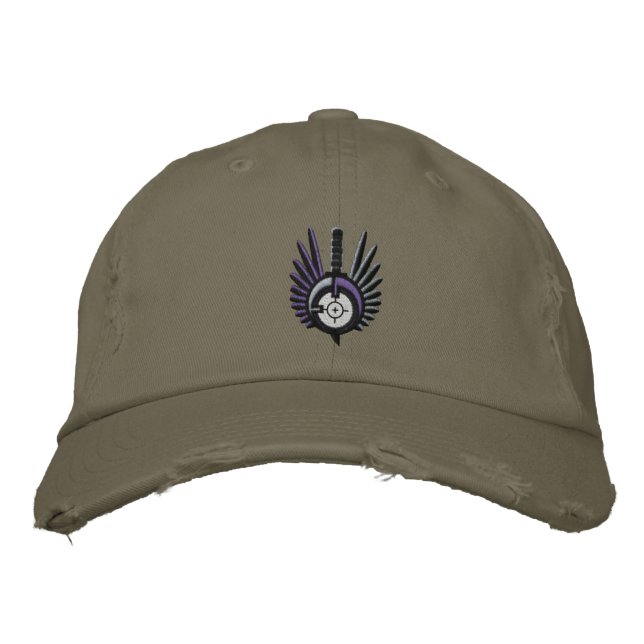 FateofDestinee Distressed Fatigue Green Cap (Front)