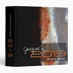 fatfatin Industrial Rust Steel Photo Avery Binder