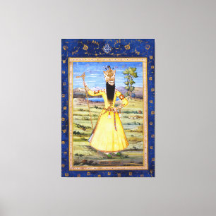 Fath Ali Fatali Shah Qajar King Canvas Print