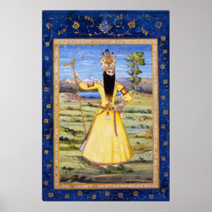 Fath Ali Fatali Shah Qajar King Poster