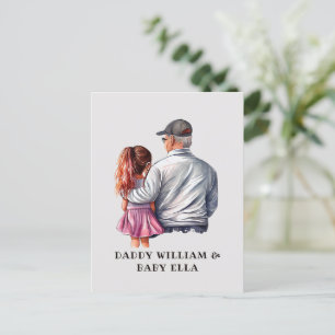 Father and Daughter Bond (14) Postcard