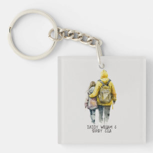 Father and Daughter Bond (2) Keychain