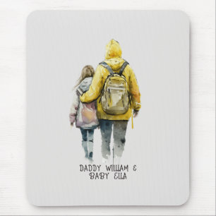 Father and Daughter Bond (2) Mouse Pad
