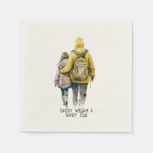 Father and Daughter Bond (2) Napkin