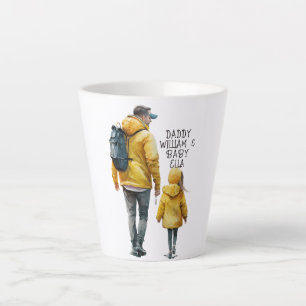 Father and Daughter Bond (3) Latte Mug