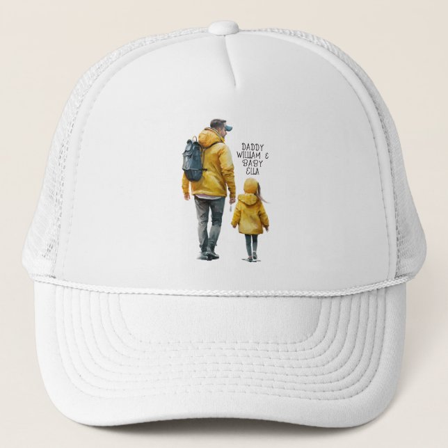 Father and Daughter Bond (3) Trucker Hat (Front)