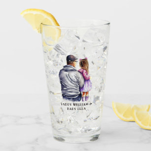 Father and Daughter Bond (9) Glass