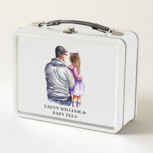 Father and Daughter Bond (9) Metal Lunch Box