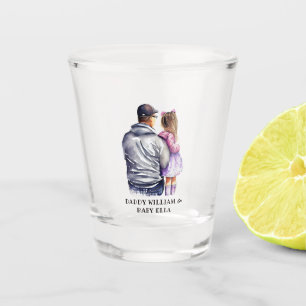 Father and Daughter Bond (9) Shot Glass