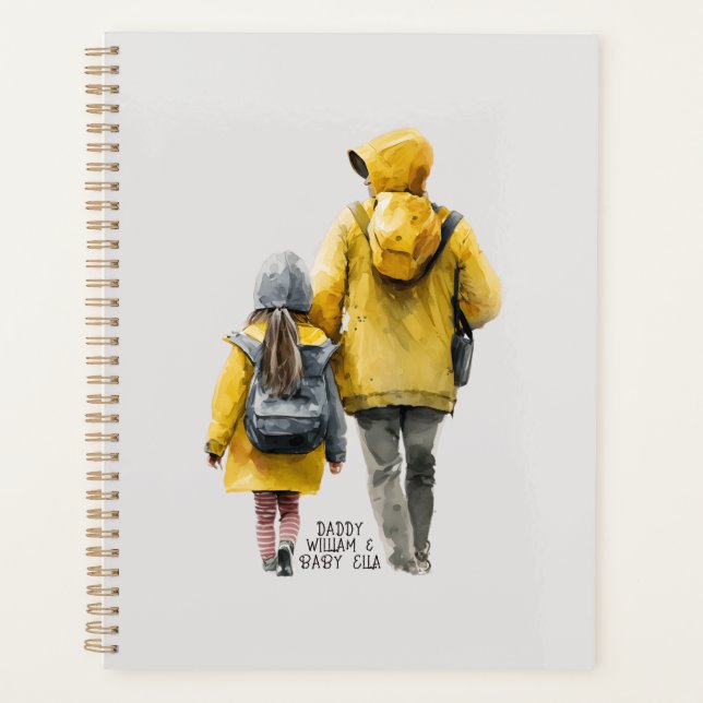 Father and Daughter Bond Planner (Front)