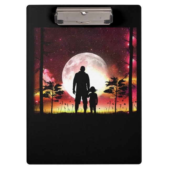 Father and Daughter Clipboard (Front)