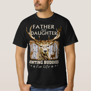 Father and Daughter Hunting Buddies For Life Gift T-Shirt