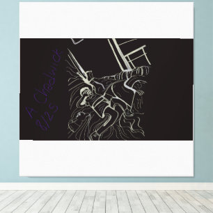 Father and Son Canvas Print