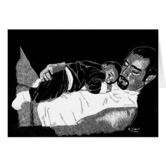 Father and Son Card
