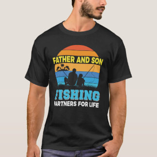 Father and Son Daddy and Me Fishing For Men Gift T-Shirt