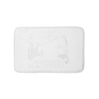Father and Son Fishing Partners for Life      Bath Mat