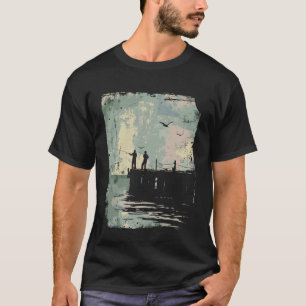 Father and Son fishing partners for life Fishing T-Shirt