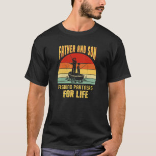 Father And Son Fishing Partners For Life T-Shirt