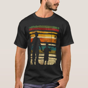 Father and Son fishing vintage T-Shirt