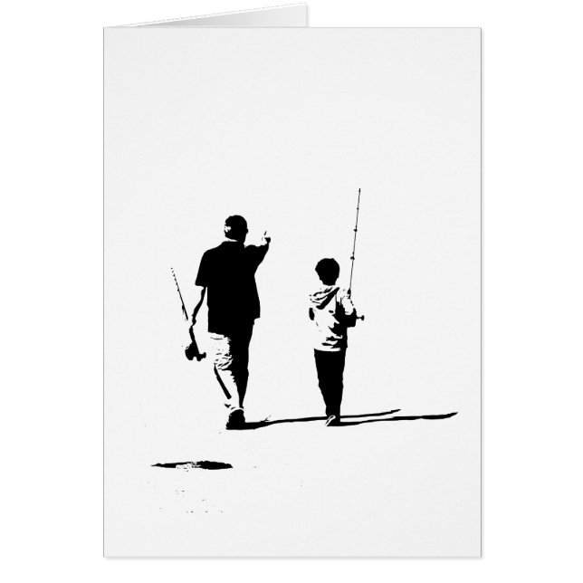 father and son, gone fishing (Front)