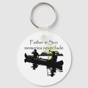 Father and Son Keychain