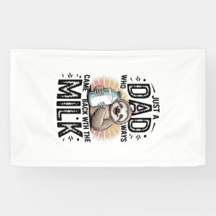father and son with milk sloth graphic design-01 banner
