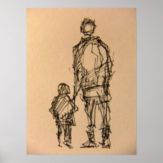 Father&Child Poster