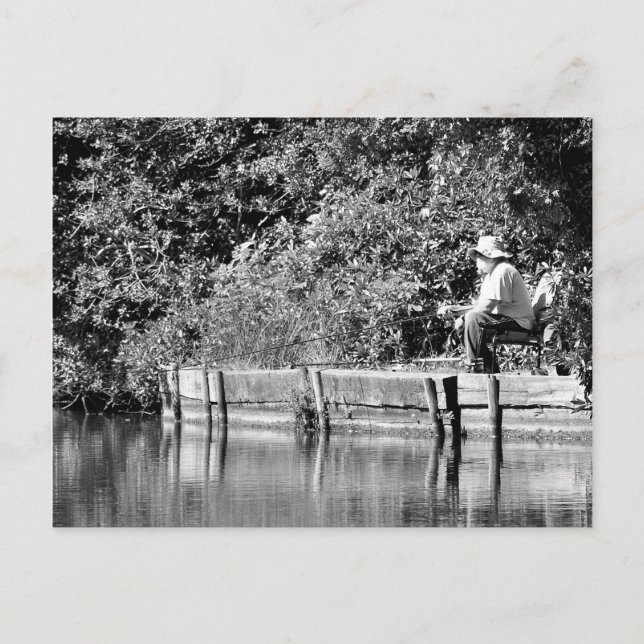 Father Christmas day off Holiday Postcard (Front)