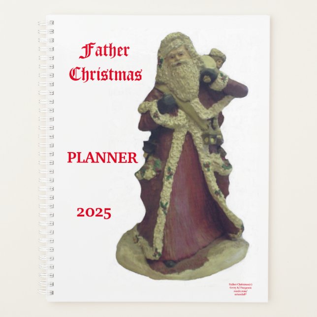 "FATHER CHRISTMAS" PLANNER 2025 (Front)