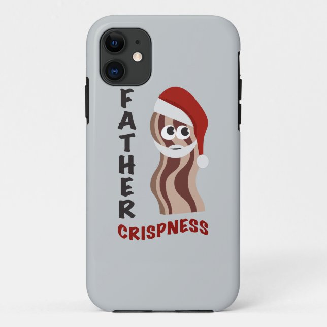 Father Crispness! Bacon Case-Mate iPhone Case (Back)