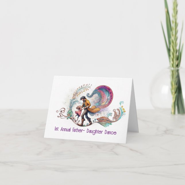 Father - Daughter Dance Invitation (Front)