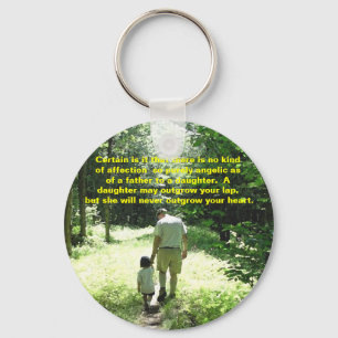 Father & Daughter Keychain