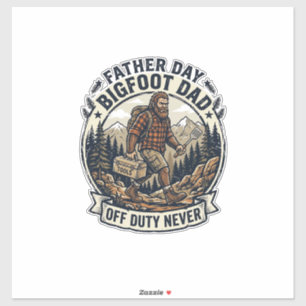 Father Day Bigfoot Dad Shirt Dad Mode In The Wild