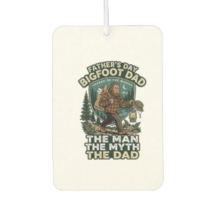 Father Day Bigfoot Dad Shirt Strong Quiet Reliable Air Freshener