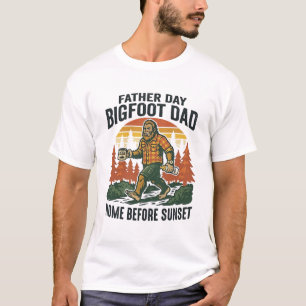 Father Day Bigfoot Dad Shirt The Man The Myth The 