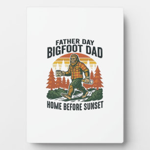 Father Day Bigfoot Dad Shirt The Man The Myth The Plaque