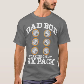 Father Day Dad Bod Working On My Si Pack Beer Tank