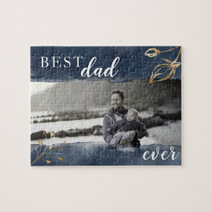 Father Day Gift Custom Photo Jigsaw Puzzle
