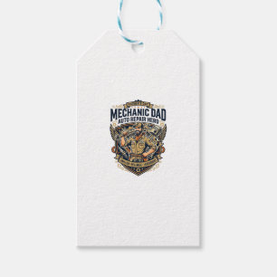Father Day Mechanic Dad Shirt Funny Working Dad Gi Gift Tags