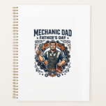 Father Day Mechanic Dad Shirt Funny Working Dad Gi Planner<br><div class="desc">Father Day Mechanic Dad Shirt Funny Working Dad Gift Design 6_1</div>