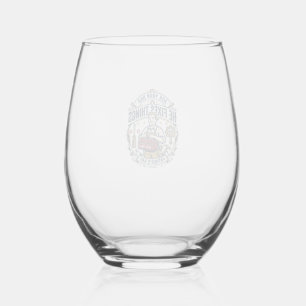 Father Day Repair Dad Shirt Ask Your Dad He Fixes Stemless Wine Glass