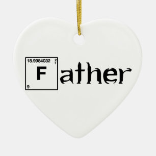 Father... Father's day gift Ceramic Ornament